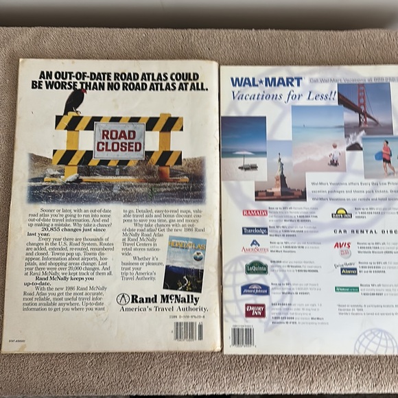 Vintage Rand McNally Road Atlases & State Road Maps - Picture 7 of 11